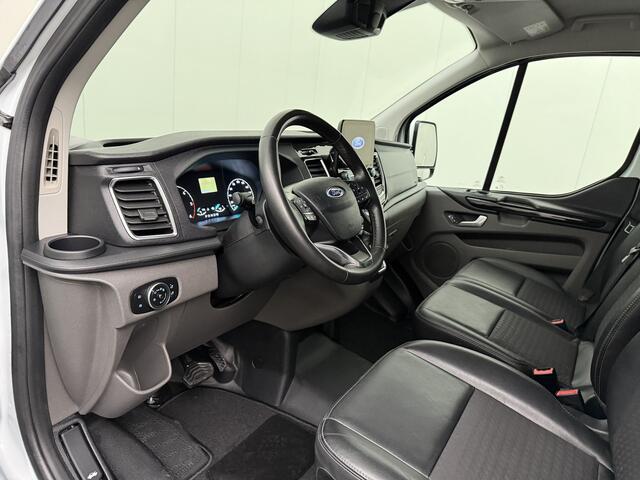 Ford TRANSIT CUSTOM 2.0TDCi 170PK Lang Automaat Sport | Leder | Leder | Multimedia | Camera | Trekhaak | Betimmering