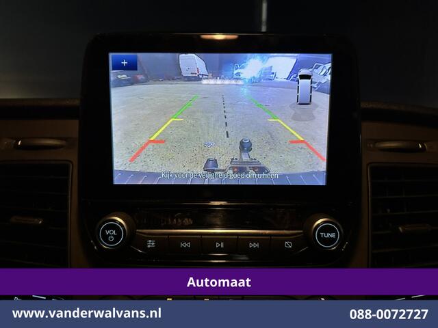 Ford TRANSIT CUSTOM 2.0 TDCI 131pk Automaat L2H1 Dubbele Cabine Euro6 Airco | 5-Zits | Camera | Navigatie | LED Apple Carplay, Android Auto, Adaptieve Cruisecontrol, Trekhaak, Stoelverwarming, Verwarmde voorruit, Parkeersensoren