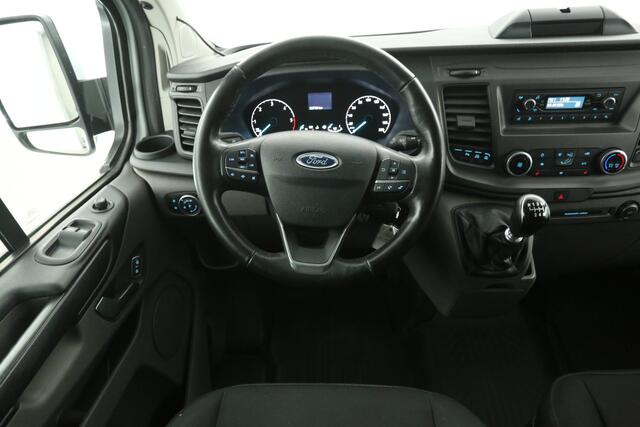 Ford TRANSIT CUSTOM 2.0 Ecoblue L2H1 130PK | Airco | Cruise | Trekhaak | Parkeersens. | LED | Stoelverw. | 2xSchuifdeur