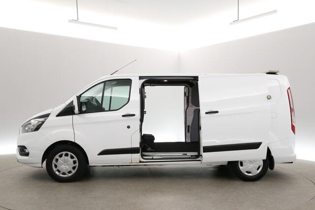 Ford TRANSIT CUSTOM 2.0 Ecoblue L2H1 130PK | Airco | Cruise | Trekhaak | Parkeersens. | LED | Stoelverw. | 2xSchuifdeur