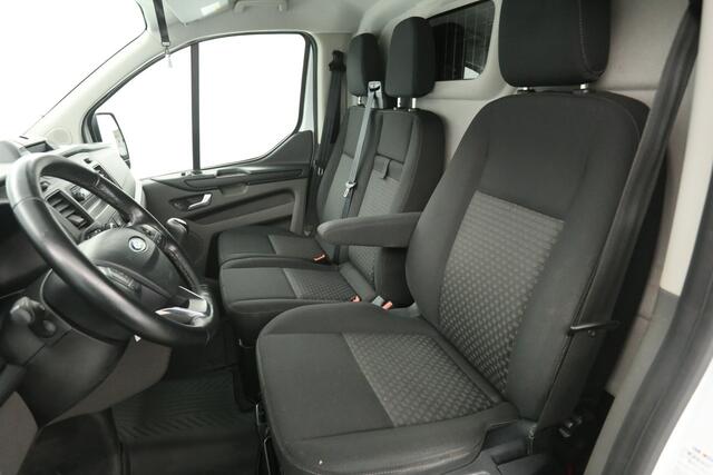 Ford TRANSIT CUSTOM 2.0 Ecoblue L2H1 130PK | Airco | Cruise | Trekhaak | Parkeersens. | LED | Stoelverw. | 2xSchuifdeur