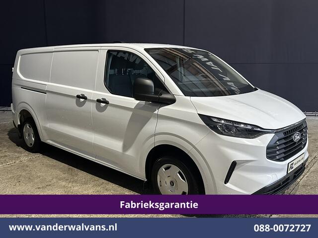 Ford TRANSIT CUSTOM 2.0 TDCI L2H1 Fabrieksgarantie Euro6 Airco | Camera | LED | Apple Carplay | Cruisecontrol Android Auto, Verwarmde voorruit, Parkeersensoren, Bijrijdersbank