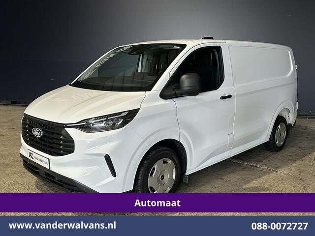 Ford TRANSIT CUSTOM 2.0 TDCI 136pk Automaat L1H1 Fabrieksgarantie Euro6 Airco | Camera | LED | Apple Carplay Android Auto, Cruisecontrol, Verwarmde voorruit, Parkeersensoren, Bijrijdersbank