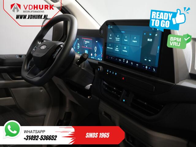 Ford TRANSIT CUSTOM E-Transit Trend 65 kWh 330 km WLTP LED/ Snellader/ 2.3t Trekverm./ Stoelverw./ Carplay/ Climate/ Camera/ PDC/ Cruise