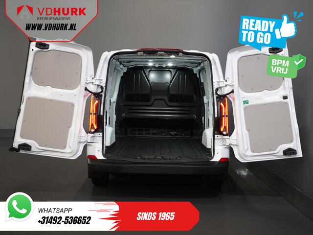 Ford TRANSIT CUSTOM E-Transit Trend 65 kWh 330 km WLTP LED/ Snellader/ 2.3t Trekverm./ Stoelverw./ Carplay/ Climate/ Camera/ PDC/ Cruise