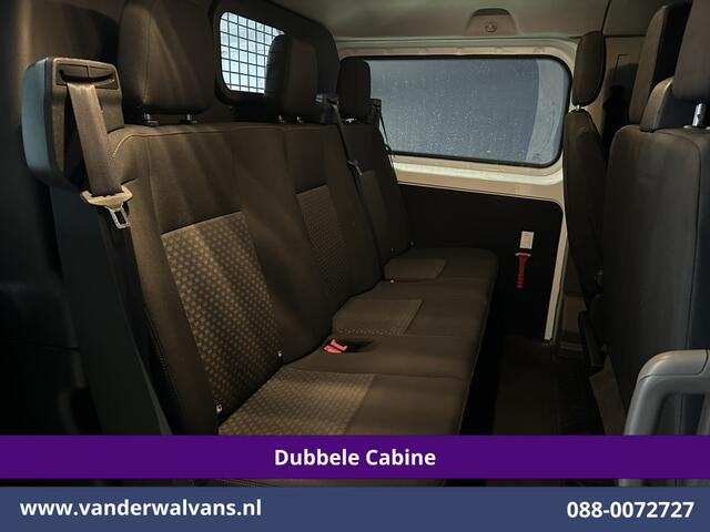 Ford TRANSIT CUSTOM 2.0 TDCI 131pk L2H1 Dubbele Cabine Euro6 Airco | 6-Zits | LED | Cruisecontrol | Parkeersensoren Achterklep, 2800kg trekvermogen