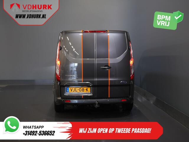 Ford TRANSIT CUSTOM 2.0 TDCI 185 pk L2 Sport DC Dubbel cabine/ NL Auto/ Bi-Xenon/ 2xSchuifdeur/ 2.8t Trekverm./ Carplay/ Stoelverw./ Airco/ Navi/ Cruise/ Camera/ LMV/ PDC