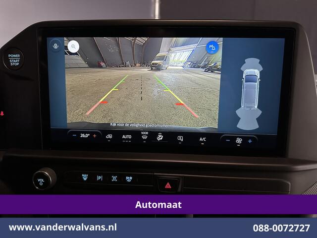 Ford TRANSIT CUSTOM 2.0 TDCI 136pk Automaat L1H1 Fabrieksgarantie Euro6 Airco | Camera | LED | Cruisecontrol | Apple Carplay Android Auto, Verwarmde voorruit, Parkeersensoren, Bijrijdersbank, 2800kg trekvermogen