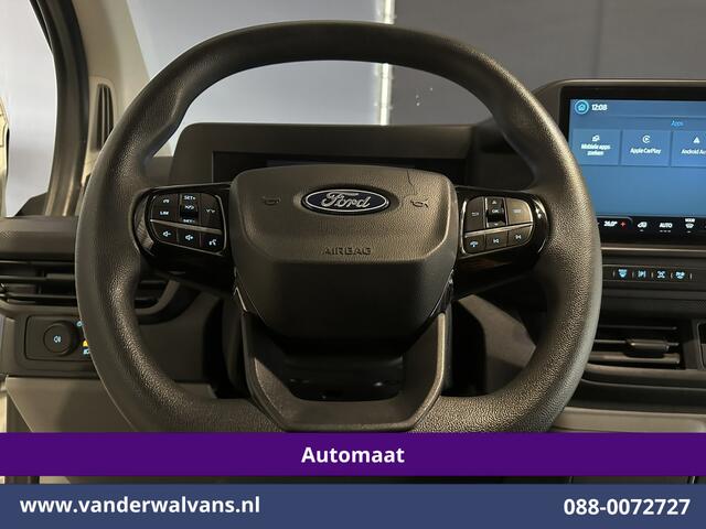 Ford TRANSIT CUSTOM 2.0 TDCI 136pk Automaat L1H1 Fabrieksgarantie Euro6 Airco | Camera | LED | Cruisecontrol | Apple Carplay Android Auto, Verwarmde voorruit, Parkeersensoren, Bijrijdersbank, 2800kg trekvermogen