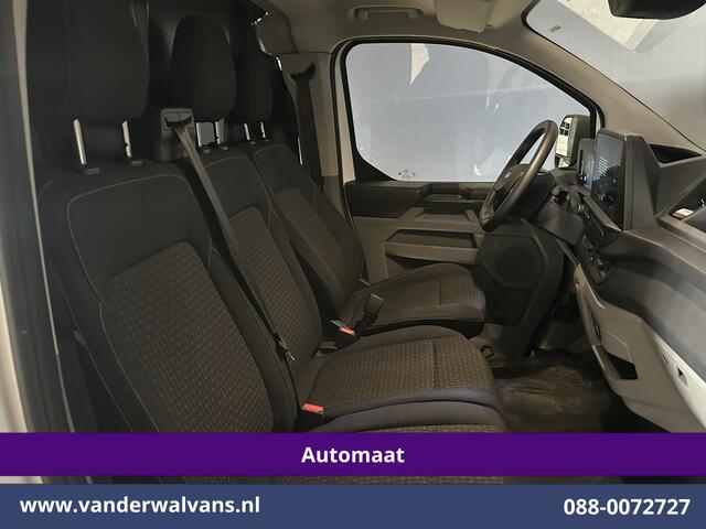Ford TRANSIT CUSTOM 2.0 TDCI 136pk Automaat L1H1 Fabrieksgarantie Euro6 Airco | Camera | LED | Cruisecontrol | Apple Carplay Android Auto, Verwarmde voorruit, Parkeersensoren, Bijrijdersbank, 2800kg trekvermogen