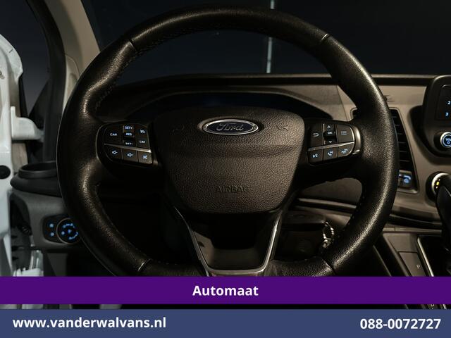 Ford TRANSIT CUSTOM 1.0 EcoBoost Hybride Automaat L1H1 9 Persoons Personenbus Euro6 Prijs INCL BTW/BPM Airco | Cruisecontrol | LED Sidebars, Verwarmde Voorruit, Stoelverwarming, Parkeersensoren, Bijrijdersbank