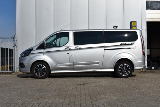 Ford TRANSIT CUSTOM 185PK 2.0 L2H1 Dubbel Cabine Sport Automaat! DAP-PREMIUM/XENON/A