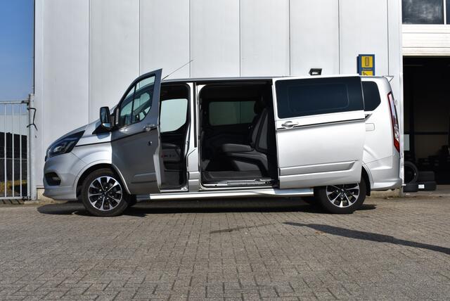 Ford TRANSIT CUSTOM 185PK 2.0 L2H1 Dubbel Cabine Sport Automaat! DAP-PREMIUM/XENON/A