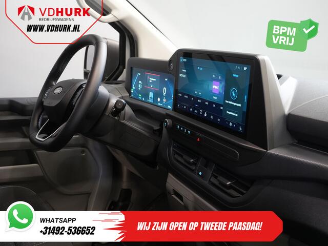 Ford TRANSIT CUSTOM E-Transit Trend 65 kWh 330 km WLTP Garantie t/m 2029/ LED/ Standkachel/ Snellader/ 2.3t Trekverm./ Stuurverw./ Stoelverw./ Carplay/ Camera/ PDC/ Cruise