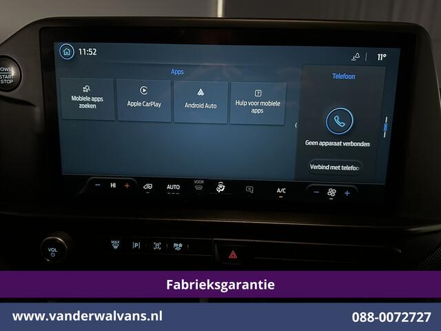 Ford TRANSIT CUSTOM 2.0 TDCI 136pk L2H1 Fabrieksgarantie Euro6 Airco | Camera | LED | Apple Carplay | Cruisecontrol Android Auto, Verwarmde voorruit, Parkeersensoren, Bijrijdersbank, 2740 kg trekvermogen