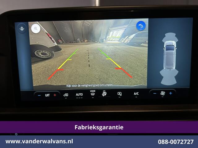 Ford TRANSIT CUSTOM 2.0 TDCI 136pk L2H1 Fabrieksgarantie Euro6 Airco | Camera | LED | Apple Carplay | Cruisecontrol Android Auto, Verwarmde voorruit, Parkeersensoren, Bijrijdersbank, 2800kg trekvermogen