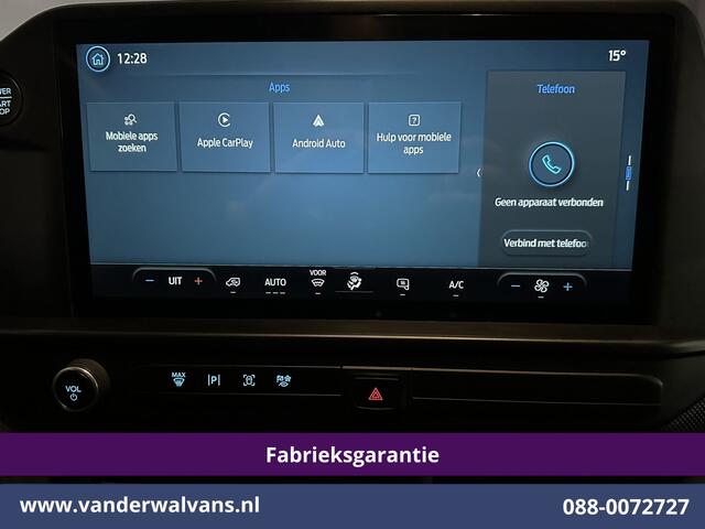 Ford TRANSIT CUSTOM 2.0 TDCI 136pk L2H1 Fabrieksgarantie Euro6 Airco | Camera | LED | Apple Carplay | Cruisecontrol Android Auto, Verwarmde voorruit, Parkeersensoren, Bijrijdersbank, 2800kg trekvermogen
