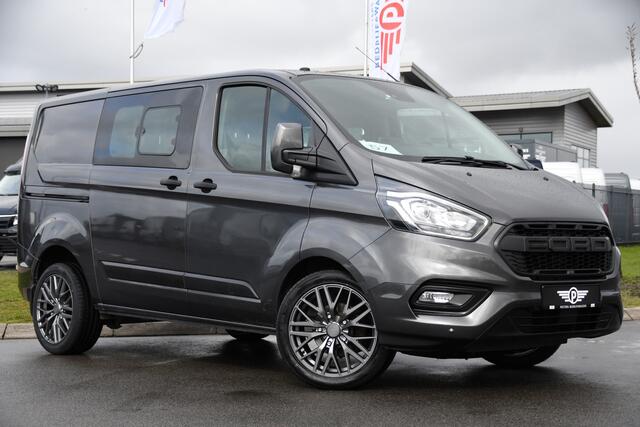 Ford TRANSIT CUSTOM 300 2.0 TDCI L1H1 DC PB Edition Camera, Cruise, Sensoren, Carplay, Automaat, Trekhaak, 130pk, multimedia, Uniek!