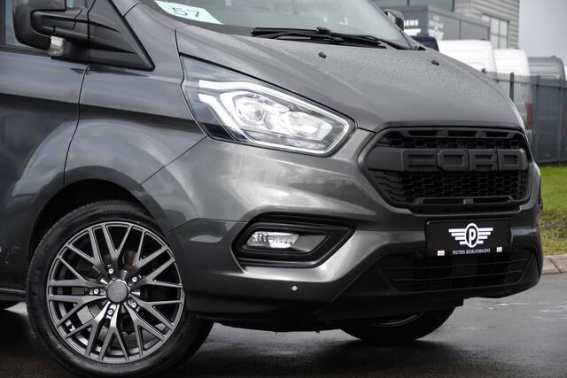 Ford TRANSIT CUSTOM 300 2.0 TDCI L1H1 DC PB Edition Camera, Cruise, Sensoren, Carplay, Automaat, Trekhaak, 130pk, multimedia, Uniek!