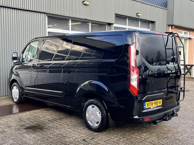 Ford TRANSIT CUSTOM 300 2.0 TDCI L2H1 Dubbele schuifdeur Airco Cruise control 3-Persoons Telefoonverbinding Navigatiesysteem Achterruitrij camera Parkeersensoren voor en achter Schuifdeur Euro 6