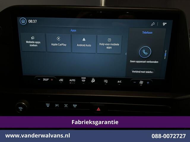 Ford TRANSIT CUSTOM 2.0 TDCI 111pk L1H1 Fabrieksgarantie Euro6 Airco | Camera | LED | Apple Carplay | Cruisecontrol Android Auto, Verwarmde voorruit, Parkeersensoren, Bijrijdersbank