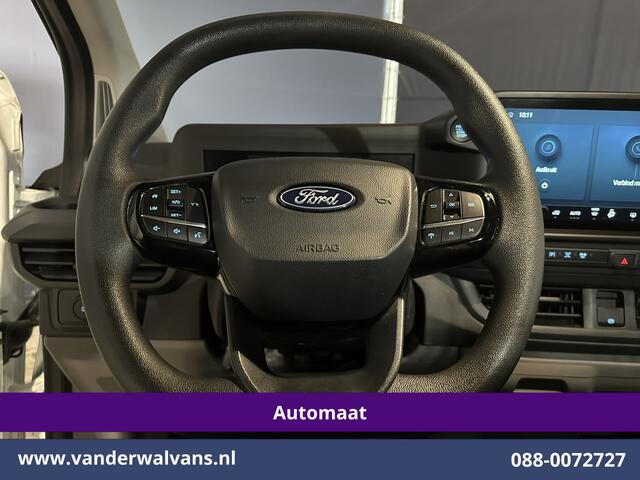 Ford TRANSIT CUSTOM 2.0 TDCI 136pk Automaat L1H1 Fabrieksgarantie Euro6 Airco | Camera | LED | Apple Carplay | Cruisecontrol Android Auto, Verwarmde voorruit, Parkeersensoren, Bijrijdersbank, 2740kg trekvermogen