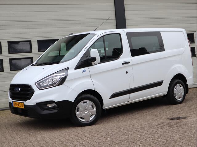 Ford TRANSIT CUSTOM 280 2.0 TDCI 130pk Euro 6 - DC 5 Pers. - Trekhaak - Airco - Navi
