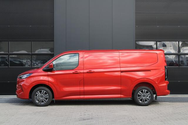 Ford TRANSIT CUSTOM 320 2.0 TDCI L2H1 Limited 170pk - 1+1 Stoelopstelling - 2x Schuifdeur - Adaptive Cruise - Verwarmd stuur - Blind spot - Navigatie - Camera - Draadloos laden - Rijklaar