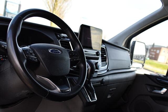 Ford TRANSIT CUSTOM 300 2.0 TDCI L2H1 Limited DC PB Edition Camera, Cruise, Carplay, 170pk, 2 x Schuifdeur, LED, Automaat, Stoelverwarming, Sensoren, Uniek!