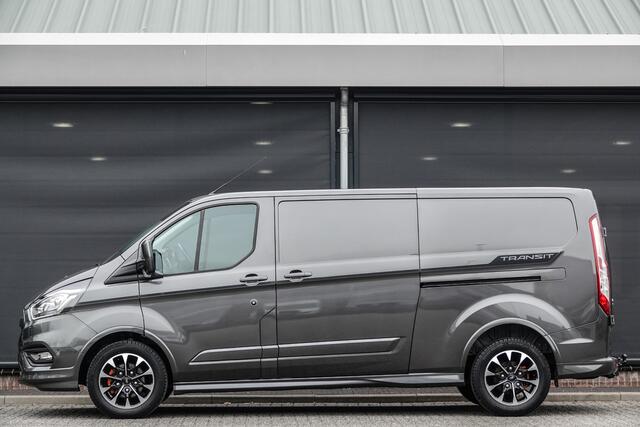 Ford TRANSIT CUSTOM L2H1 | 2.0Tdci 185Pk | Sport 320 | Stoel-Bank | 2xSchuifdeur | Trekhaak | 17'' | Magnetic Grey
