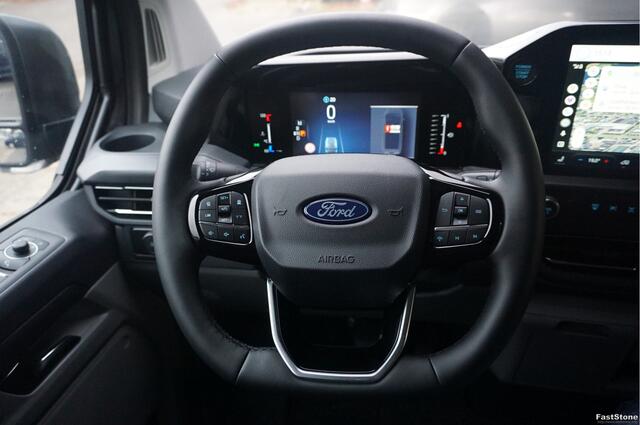 Ford TRANSIT CUSTOM 320L 2.5 PHEV 233PK Dubbel Cabine Limited PRIJS INCL. BPM !! 13" Navi, Adap. Cruise, Camera, 17" LM, Trekhaak!! NR. HYBDCG