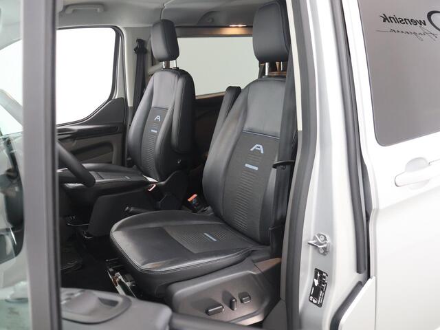 Ford TRANSIT CUSTOM 320 2.0 TDCI | L2 H1 | Active | Dubbele Cabine | Schuifdeur L + R | Trekhaak | LM Velgen | Treeplanken | 5-zits | Parkeercamera | Navigatie