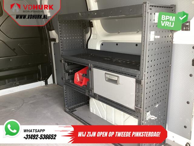 Ford TRANSIT CUSTOM 2.0 TDCI 130 pk Aut. 2x Schuifdeur/ Standkachel/ Stoelverw./ Airco/ Cruise/ Inrichting/ PDC/ DAB/ Dakdragers