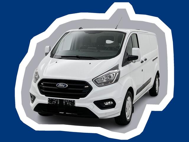 Ford TRANSIT CUSTOM 340 2.0 TDCI L2H1 Schuifdeur L+R Navigatie Trekhaak Cruise control Stoelverwarming