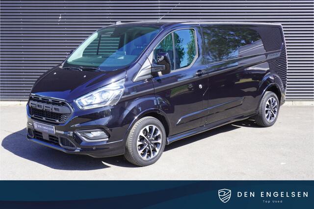 Ford TRANSIT CUSTOM 320 170pk Automaat L2H1 Sport Raptor Trekhaak Apple Carplay Camera 3-zits Crusie control Stoelverwarming