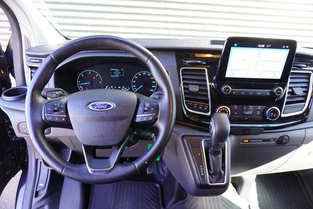 Ford TRANSIT CUSTOM 320 170pk Automaat L2H1 Sport Raptor Trekhaak Apple Carplay Camera 3-zits Crusie control Stoelverwarming