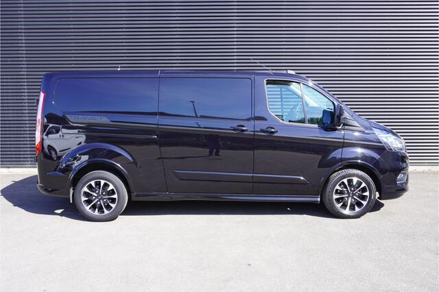 Ford TRANSIT CUSTOM 320 170pk Automaat L2H1 Sport Raptor Trekhaak Apple Carplay Camera 3-zits Crusie control Stoelverwarming