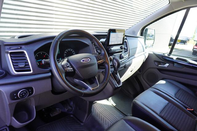 Ford TRANSIT CUSTOM 320 170pk Automaat L2H1 Sport Raptor Trekhaak Apple Carplay Camera 3-zits Crusie control Stoelverwarming