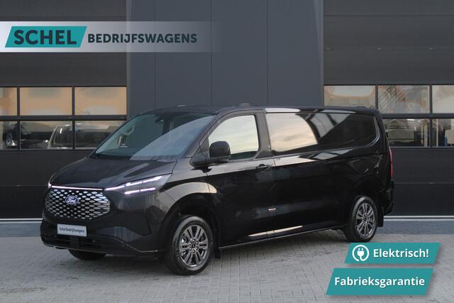 Ford TRANSIT CUSTOM E-Transit 340 L2H1 Limited 65 kWh 218pk - LED - 360 Camera - B&O - ACC - Navi - Stoel/Stuurverwarming - Trekhaak - Rijklaar