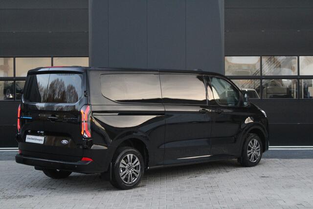 Ford TRANSIT CUSTOM E-Transit 340 L2H1 Limited 65 kWh 218pk - LED - 360 Camera - B&O - ACC - Navi - Stoel/Stuurverwarming - Trekhaak - Rijklaar