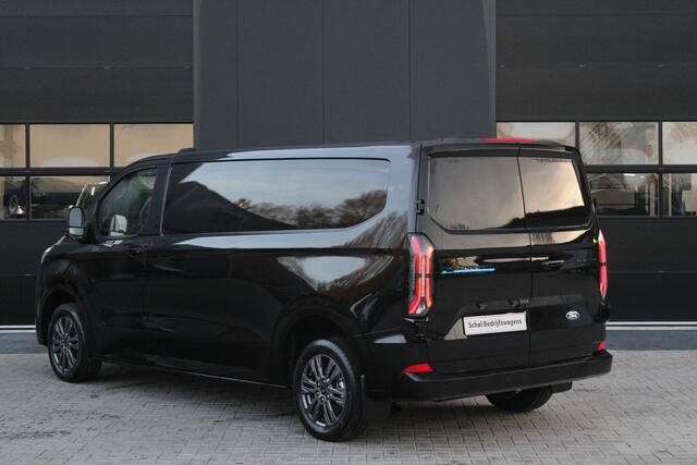 Ford TRANSIT CUSTOM E-Transit 340 L2H1 Limited 65 kWh 218pk - LED - 360 Camera - B&O - ACC - Navi - Stoel/Stuurverwarming - Trekhaak - Rijklaar