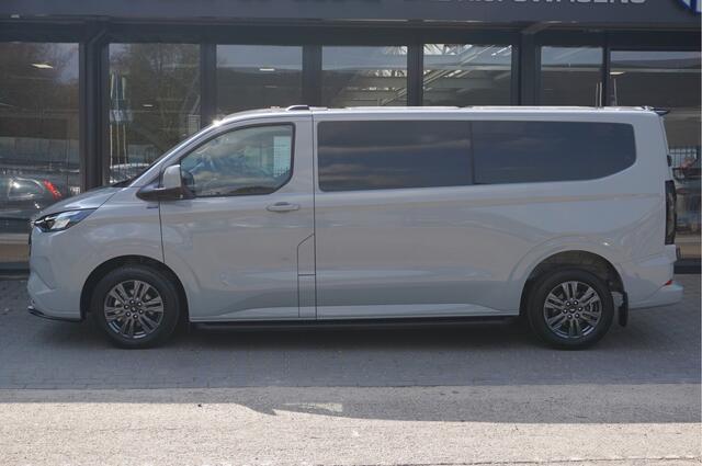 Ford TRANSIT CUSTOM 320L 2.5 PHEV 233PK Dubbel Cabine JWR Edition PRIJS INCL. BPM !! 13" Navi, Adap. Cruise, Camera, 18" LM, Trekhaak!! NR. HYBDCG