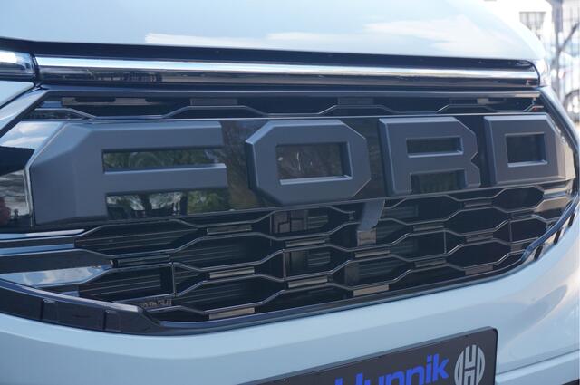 Ford TRANSIT CUSTOM 320L 2.5 PHEV 233PK Dubbel Cabine JWR Edition PRIJS INCL. BPM !! 13" Navi, Adap. Cruise, Camera, 18" LM, Trekhaak!! NR. HYBDCG