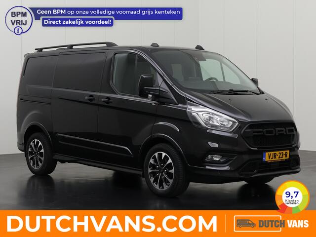 Ford TRANSIT CUSTOM 2.0TDCI 185PK Automaat Dubbele Cabine Sport DC | Multimedia | Camera | Leder | Led | 2x Schuifdeur | Trekhaak
