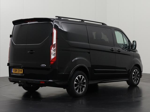 Ford TRANSIT CUSTOM 2.0TDCI 185PK Automaat Dubbele Cabine Sport DC | Multimedia | Camera | Leder | Led | 2x Schuifdeur | Trekhaak