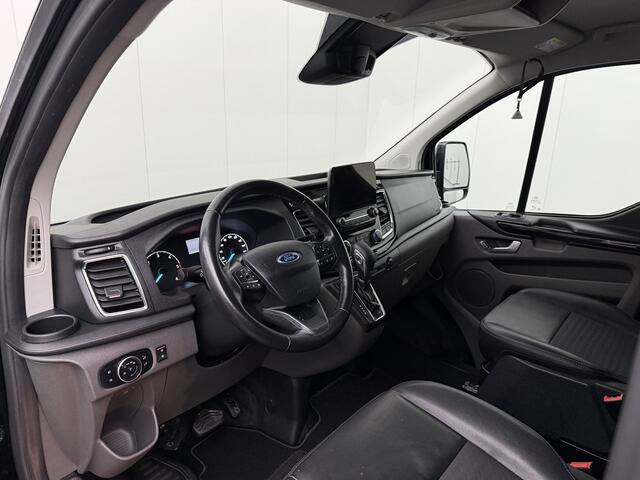 Ford TRANSIT CUSTOM 2.0TDCI 185PK Automaat Dubbele Cabine Sport DC | Multimedia | Camera | Leder | Led | 2x Schuifdeur | Trekhaak