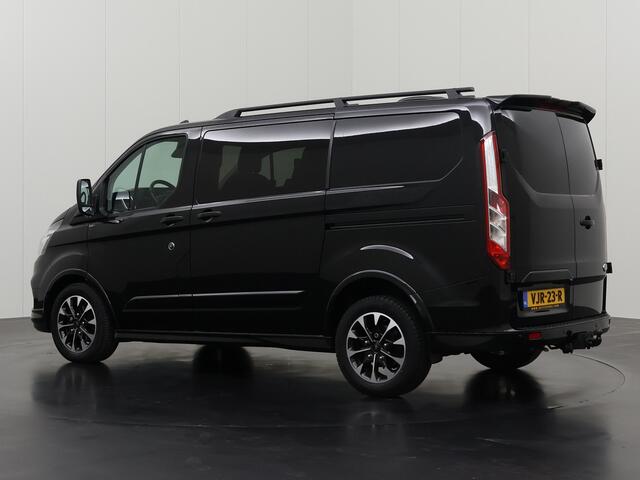 Ford TRANSIT CUSTOM 2.0TDCI 185PK Automaat Dubbele Cabine Sport DC | Multimedia | Camera | Leder | Led | 2x Schuifdeur | Trekhaak