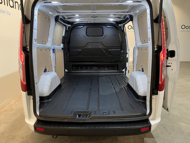 Ford TRANSIT CUSTOM 340 L1H1 PHEV Benzine Hybride Trend Automaat / Euro 6 / Schuifdeur L + R / Airco / CarPlay / Cruise Control / Camera / Navigatie / Klep / 3-Zits / 18.300 KM !!
