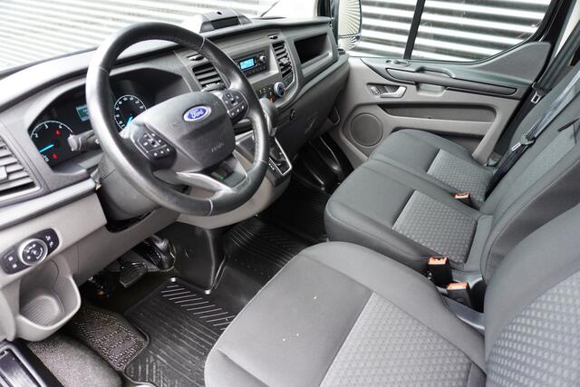 Ford TRANSIT CUSTOM 131pk Automaat L1H1 Trekhaak Airco Cruise control Parkeersensoren Stoelverwarming Bluetooth Euro6 Achterklep