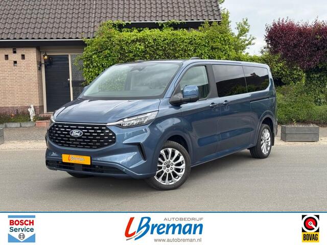 Ford TRANSIT CUSTOM 170pk automaat Dubbel cabine PANODAK LEDER L2H1
